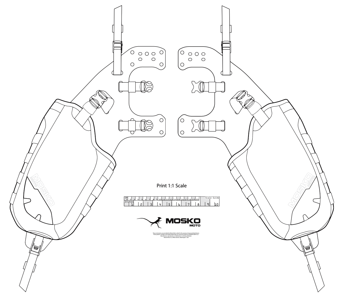 Reckless 10L System – Mosko Moto